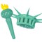 Beistle Novelty Inflatable Adult Statue of Liberty wearable set with Crown and Torch, Patriotic Party Decorations,
